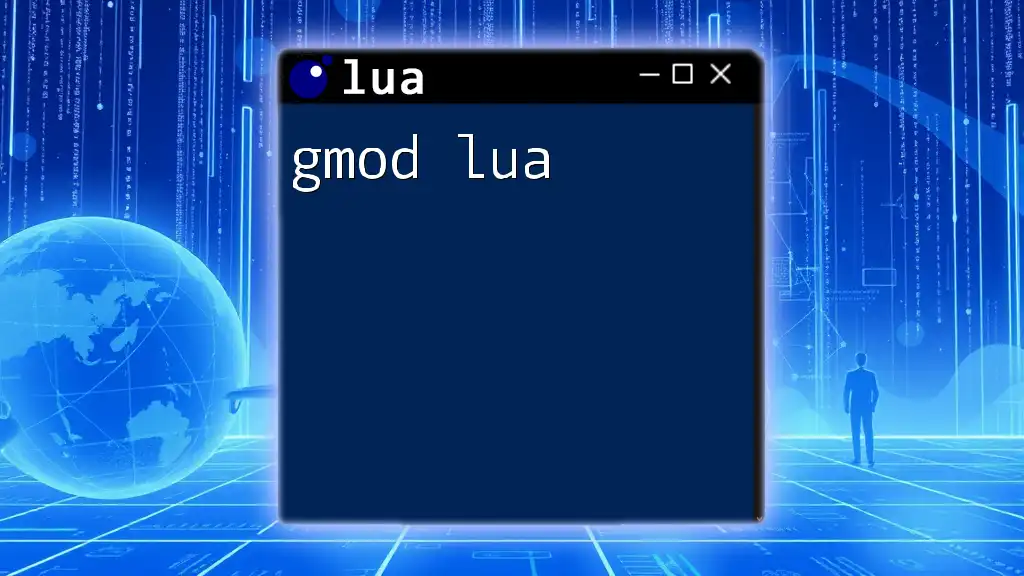 Mastering GMod Lua: A Quick Guide for Beginners